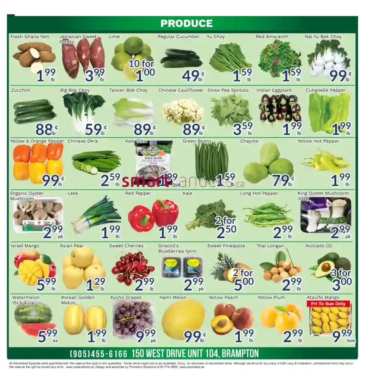 Oceans Fresh Food Market weekly deals